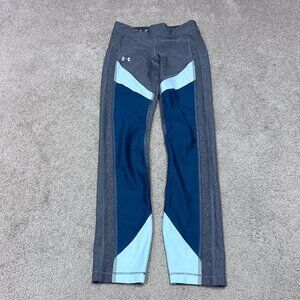 Under Armour Leggings Gray Green Pull On Women’s Size XS